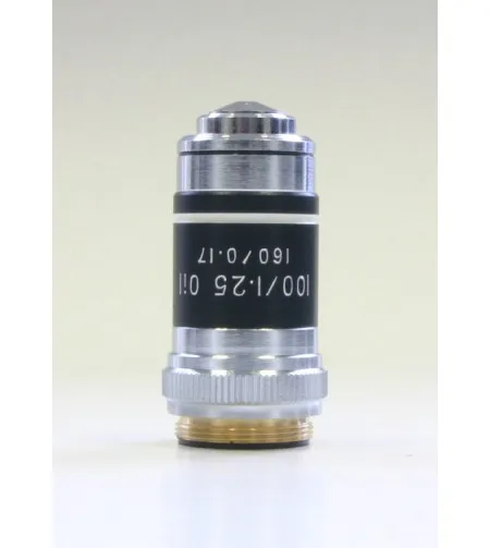 Objectiv, achromatic 100x Oill/1,25 with spring