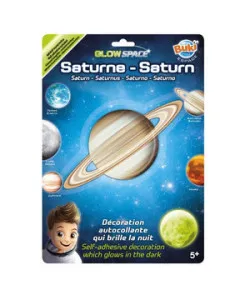 Фосфоресцентная наклейка 3D Planet - Saturn, Buki
