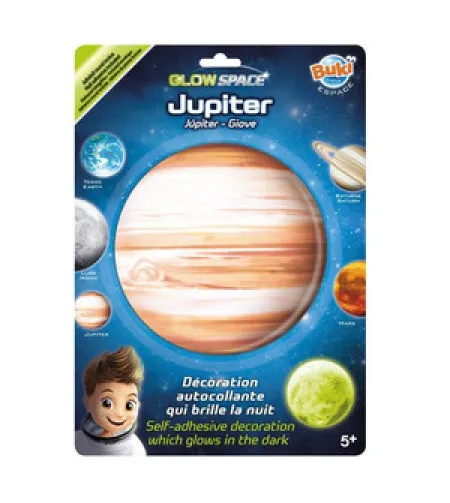 Фосфоресцентная наклейка 3D Planet - Jupiter, Buki