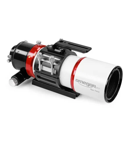 Telescope, apochromatic refractor Pro APO AP 76/418 Triplet ED OTA, Omegon