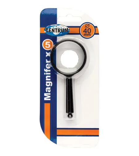 Увеличительное стекло диаметром 40 мм 5x