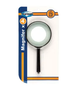 Увеличительное стекло диам. 75 мм 4x