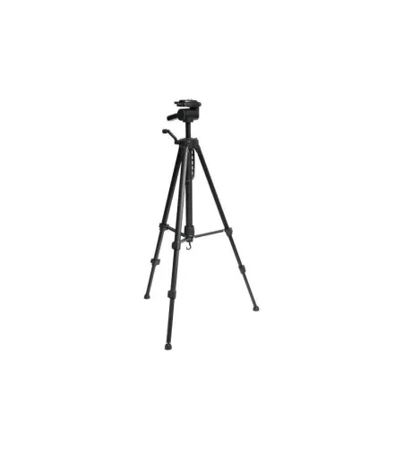 Aluminium tripod with tilt head, black, Omegon