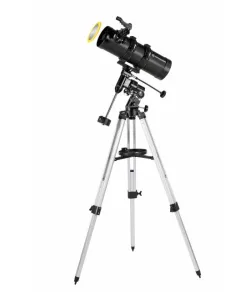BRESSER Telescope Pluto 114/500 EQ with Smartphone Camera Adapter