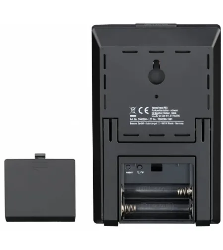 BRESSER ClimaTemp FSX meteorologinė stotis su 3 dienų prognoze