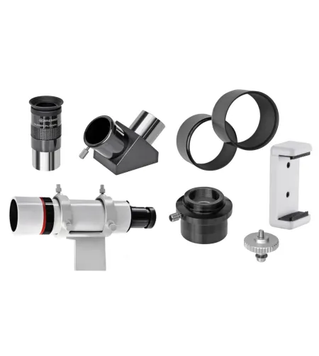 Телескоп BRESSER Messier AR-102s/600 Hexafoc EXOS-1/EQ4 с апертурным солнечным фильтром