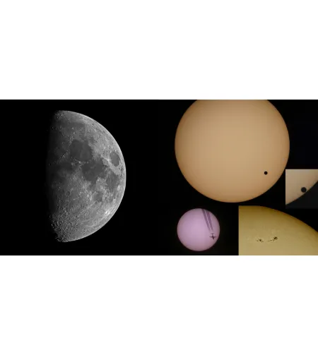 Telescope, BRESSER Messier AR-102s/600 EXOS-2, with aperture Solar-filter