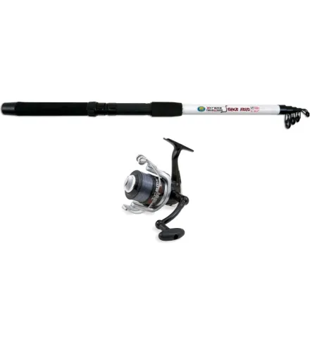 Combo rod plus reel "Snake Head" (2.10m, up to 50gr)