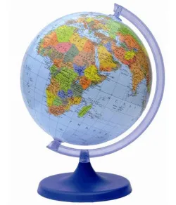 Globe 220 mm Political ZACHEM (RU)