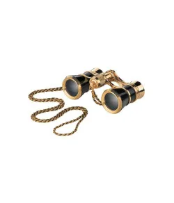 Eschenbach Opera glasses Glamour 3x25 black-gold with chain