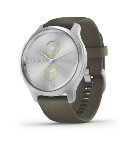 vivomove Style, S/E EU,  Silver, Moss, Silicone