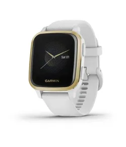 Venu Sq, NFC, White/Light Gold, WW