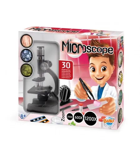Mikroskopas su 30 eksperimentų Buki