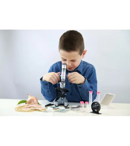 Mikroskopas su 30 eksperimentų Buki