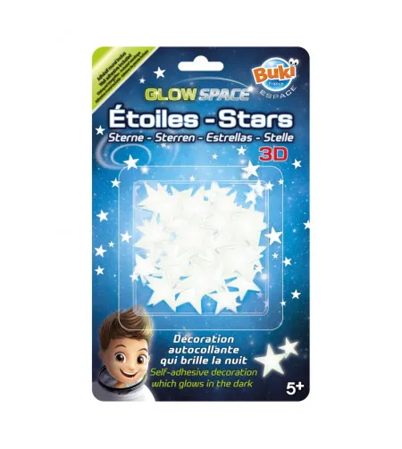 3D žvaigždės, Buki, švyti tamsoje