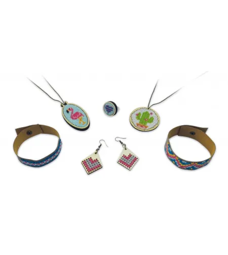 Siuvinėti papuošalai, Buki