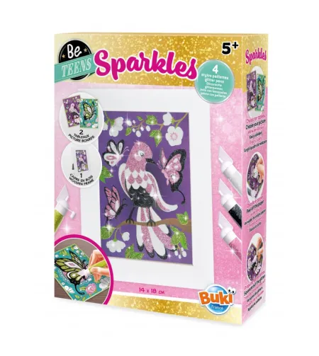 Blizgučiai paveikslėliai, Buki, Drugeliai