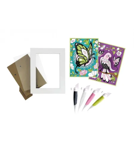 Blizgučiai paveikslėliai, Buki, Drugeliai