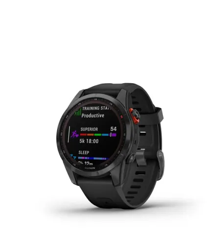 fenix 7S Solar,Slate Gray w/ Black Band,EMEA/ AUS/NZ/AFR/SAM