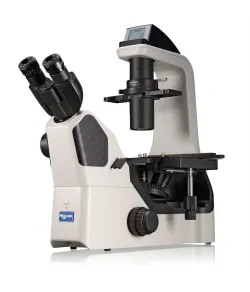 Microscope, Nexcope NIB620 professional, inverted laboratory with phase contrast