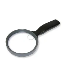 Didinamasis stiklas, Carson 2X (110 mm) su rankena ir 4X tašku