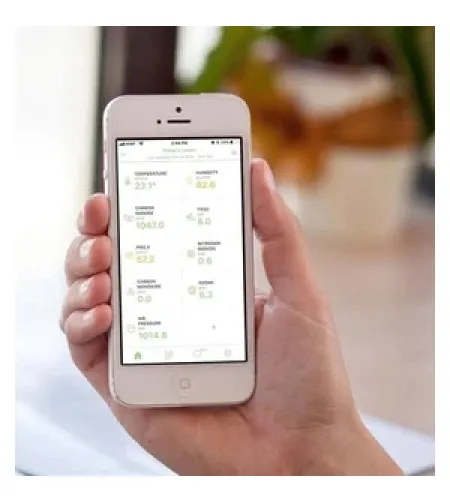 9in1 CO2 aplinkos oro monitoriaus jutiklio viruso indeksas, uHoo