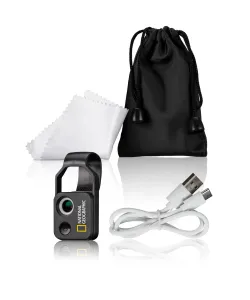 Handy microscope with CPL, 200x,  NATIONAL GEOGRAPHIC