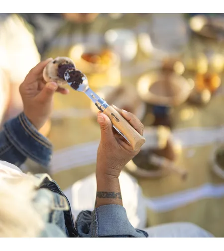 Pikniko rinkinys su šakute ir šaukštu nr. 8, Opinel