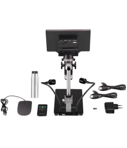 Digital Microscope WiFi 1080P 2L with LCD Screen, BRESSER