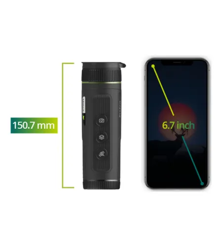 PIXFRA MILE 2 PFI-M619 640x512 19mm 1x-8x 50Hz Wi-Fi тепловизор