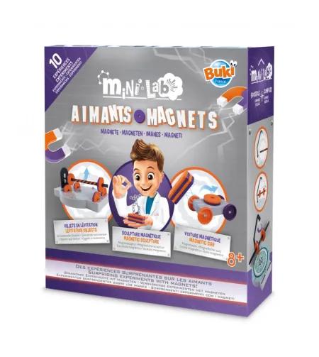 Buki mini laboratorija su magnetais