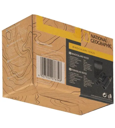 NATIONAL GEOGRAPHIC 10x25 pocket binoculars