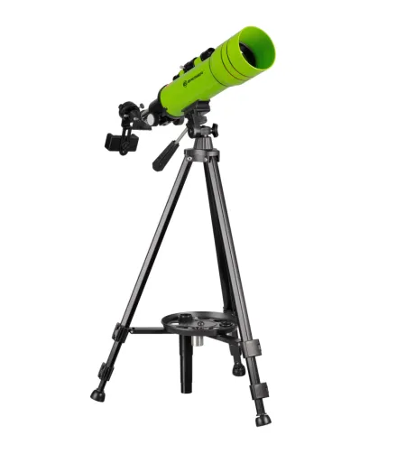 BRESSER JUNIOR Refracting Telescope 70/400 with Backpack, green