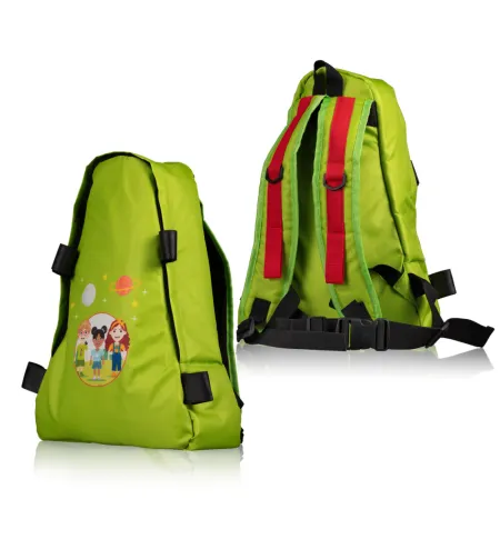 BRESSER JUNIOR Refracting Telescope 70/400 with Backpack, green