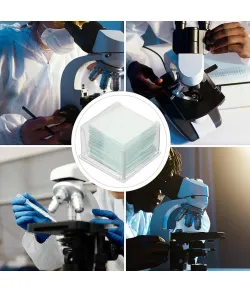 100 vnt. mikroskopinių dengiamųjų stiklelių 20x20 mm