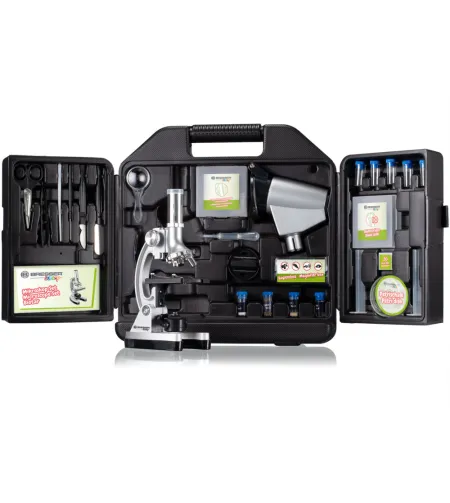 Микроскоп Bresser Junior Biotar 300x-1200x, в кейсе с экспериментальным комплектом