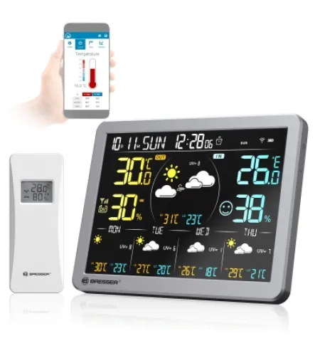 BRESSER Smart Home Weather Station 4CAST SG