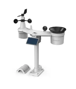 Домашняя метеостанция BRESSER 4CAST 10 дюймов с Wi-Fi и 8-в-1 датчиком