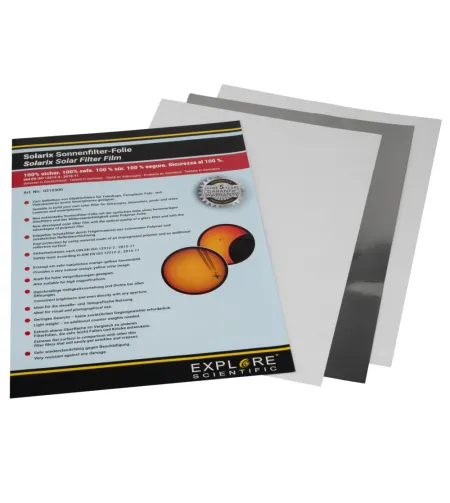 Explore Scientific Solarix Solar Filter Film A4