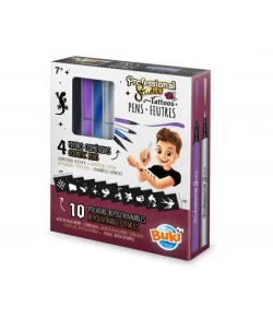 Tatuiruočių rašikliai - sidabriniai Buki