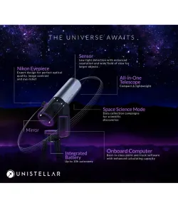 Умный телескоп Unistellar N 114/450 eVscope 2 + рюкзак