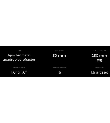 Vaonis Smart Telescope AP 50/250 Vespera PRO Cosmic Bundle