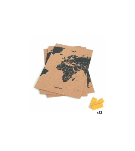 Miss Wood Puzzle Map M - Black