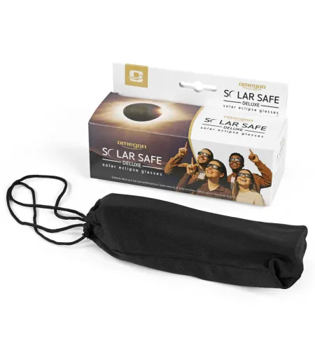 Очки для наблюдения за солнечным затмением Omegon Solar Safe Deluxe