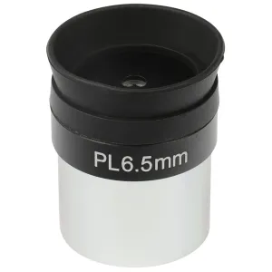 Orbinar Plossl 6,5 mm teleskopo okuliaras, 31,7 mm (1,25 colio) 4 elementų lęšių sistema