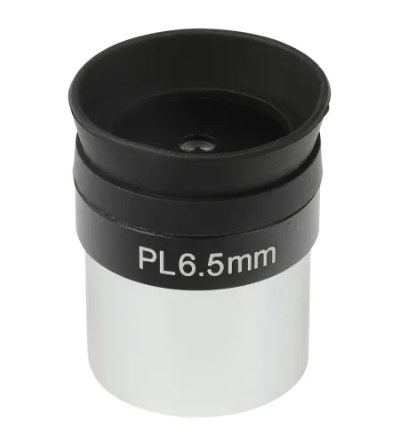Orbinar Plossl 6,5 mm teleskopo okuliaras, 31,7 mm (1,25 colio) 4 elementų lęšių sistema