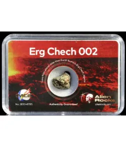 Svetimų uolienų meteoritai Erg Chech 002 0,7–0,99 gramo