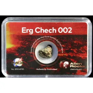 Svetimų uolienų meteoritai Erg Chech 002 0,7–0,99 gramo