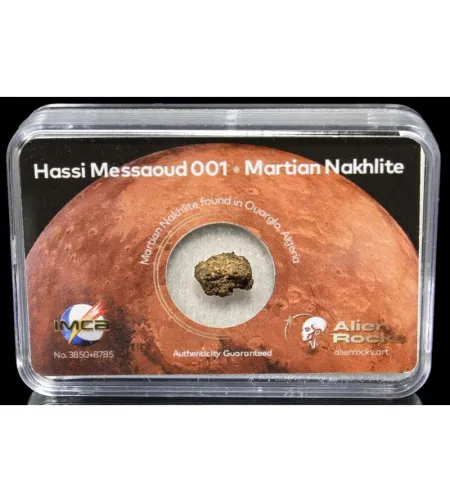 Alien Rocks Hassi Messaoud meteoritai iš Marso, 0,1–0,2 gramo
