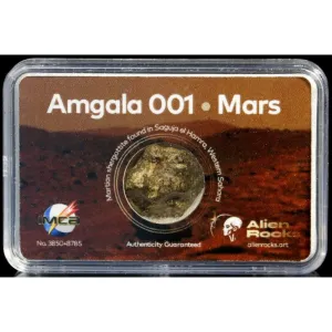 Alien Rocks Amgala 001 Marso meteoritai 0,4–0,69 gramo